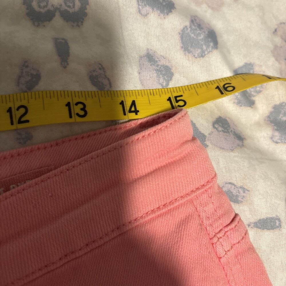 Judy Blue Junior’s Pink Denim Shorts Size XL - Picture 9 of 16